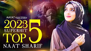 Top 10 New Naat Sharif  Best Urdu Naat Sharif  New Naat Sharif 2023  Beautiful Nonstop NaatSharif [upl. by Jillane]