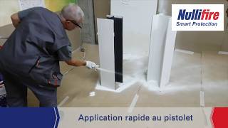 NULLIFIRE  Application de la peinture intumescente  SC902 [upl. by Durware]