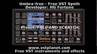 Umbrafree  Free VST synth  vstplanetcom [upl. by Amandy]