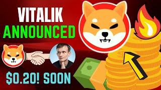 BREAKING VITALIK BUTERIN JUST INVESTED IN SHIBA INU AGAIN  SHIB NEWS [upl. by Remmus781]