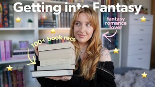 So you want to start reading fantasy 📖🐉🧚🏻 Fantasy romance book recommendations [upl. by Brenk]