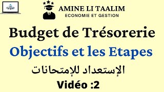 Budget de Trésorerie  Objectifs et les Etapes gestion des taches [upl. by Atiner96]