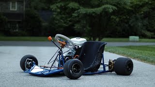 140cc CUSTOM SHIFTER KART REVEAL [upl. by Arakihc448]