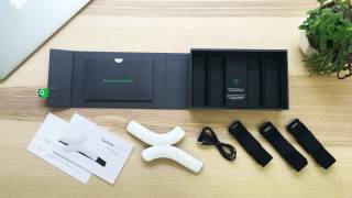 QardioCore  Wireless Continuous ECG Monitor Unboxing [upl. by Aikmat53]