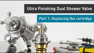 Ultra Finishing 34quot Dual Control Valve Part 1 Replacing the cartridge [upl. by Jane]