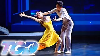 Two lovely dance duos duet in this beautiful performance  TGD China  Semi Finals Week 10 [upl. by Uzial]