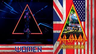 Def Leppard  Women  Ultra HD 4K  Hysteria At The O2 2018 [upl. by Vladi]