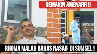 RHOMA IRAMA CIPTAKAN LAGU NASAB DI SUMSEL  SEMAKIN KIWIRR KIWIR 😀 [upl. by Lerraf578]