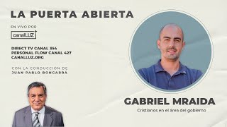 Entrevista a Gabriel Mraida  Cristianos en el área del gobierno [upl. by Oahc]