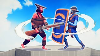 TOURNAMENT  GUN vs SHIELD  NEW UPDATE   TABS  Totally Accurate Battle Simulator [upl. by Burnie916]