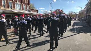 Eastern Alamance Marching Eagles  2023 Burlington Christmas Parade [upl. by Zillah]