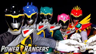 Power Rangers para Crianças  Dino Super Charge  Aí vem Hexatal  Ep22 [upl. by Currie]