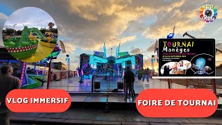 Vlog à la foire de Tournai  Belgique  Septembre 2022 [upl. by Zorine22]