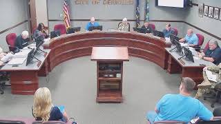 DeRidder City Council Live Stream [upl. by Yedorb]