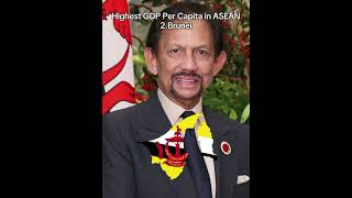 Highest GDP Per Capita in ASEAN country edit asean [upl. by Zeiger]