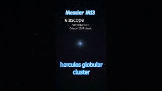 M13 Hercules globular cluster astronomy space telescope [upl. by Lsil]