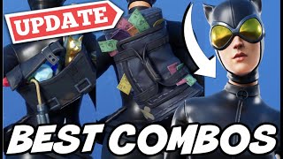 COMBOS FOR CATWOMAN COMIC BOOK SKIN SUMMER 2020 UPDATED  Fortnite [upl. by Yole]