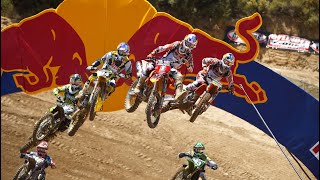 2010 Fermo Italy MX2 Race 1  Roczen Musquin van Horebeek Paulin [upl. by Ardnua]