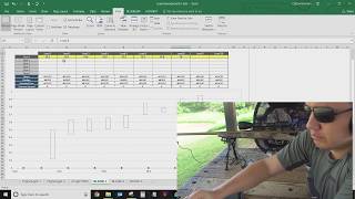 RELOADING Load Development tutorial in EXCEL 2018 [upl. by Llain]