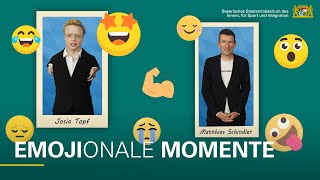 EMOJIonale Momente  Josia Topf amp Matthias Schindler [upl. by Yauqaj]