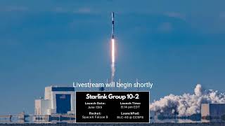 Launch of Starlink 102 [upl. by Tshombe]