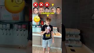 Football Players Grimace Shake Challenge  Ronaldo🥤🟣ronaldo garnacho lehmann gavi shorts son [upl. by Ahnavas]