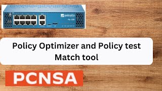 PCNSA Policy Optimizer and Policy test match [upl. by Mis]