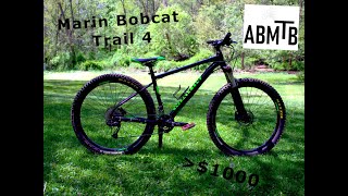 Marin Bobcat Trail 4  ABMTB  Bike Review [upl. by Zoara]