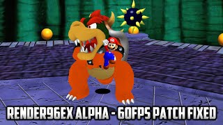 ⭐ Super Mario 64 PC Port  Render96ex Alpha 60FPS patch fixed [upl. by Nitsirc]