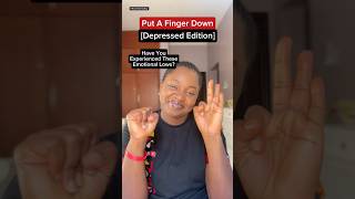 Put a finger down depressed edition shorts putafingerdownchallenge nursesandraonyekachukwu [upl. by Wojcik]