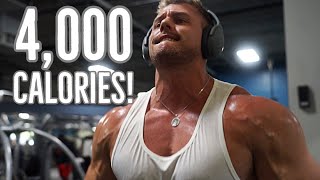 Full Day of Eating  4000 Calorie Diet PostShow [upl. by Socram]