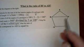 How To Construct a Pentagon [upl. by Kahler]