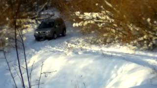 Nissan Xtrail in snow [upl. by Narmak32]