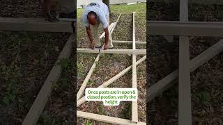 How To Prepare For A Cantilever Sliding Gate Installation Part 3 [upl. by Rabaj]