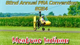 GyroCopters at the 62nd Annual PRA Convention  Mentone Indiana part 2 [upl. by Lika]