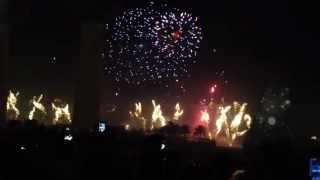 Kuwaits Guinness Record Fireworks Show HD  11102012 [upl. by Ij]