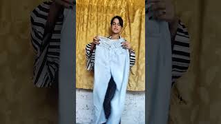 Jeans ka size measure kaise kar without trying viralvideo feshionstyle shortvideo [upl. by Ellirpa]