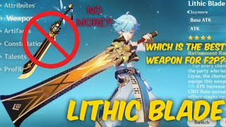 Lithic Blade Vs Prototype Archaic  Which is the better weapon  Genshin Impact [upl. by Flieger]