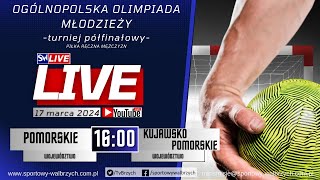 LIVE Ogólnopolska Olimpiada Młodzieży Woj KujawskoPomorskie  Woj Pomorskie [upl. by Ssenav]