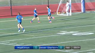 Boys Soccer DoverSherborn vs Hopkinton10112024 [upl. by Browne]