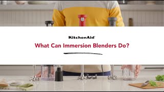 What Can Immersion Blenders Do [upl. by Rasia707]