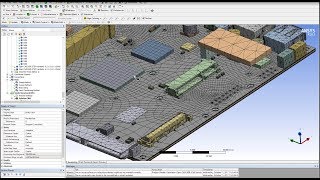 ANSYS PCB Warpage Analysis Part 2 Meshing and Setup [upl. by Bordiuk]