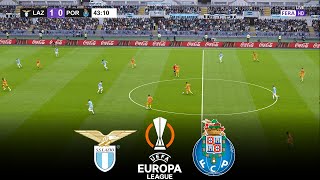 LIVE 🔴 LAZIO vs PORTO  UEFA Europa League 20242025  Full Match  FL 2025 Gameplay [upl. by Dacie]