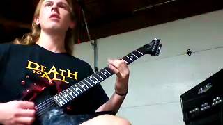 Suffocation Effigy the forgotten guitar cover [upl. by Annaear]