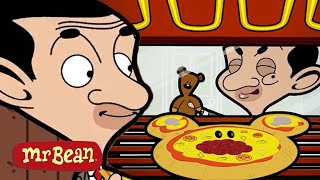 Mr Beans Pizza Party  Mr Bean Cartoon Season 2  Full Episodes  Mr Bean Cartoon World [upl. by Alie]