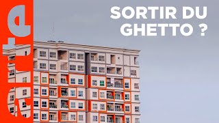 Peuton quitter le ghetto   Les idées larges  ARTE [upl. by Enialedam24]