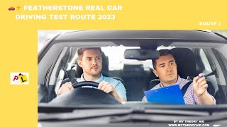 Featherstone real car driving test route Boost your chances of passing your test [upl. by Philis157]