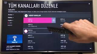 Lg Tv Kanal Sıralaması Nasıl Yapılır [upl. by Nyliuqcaj]