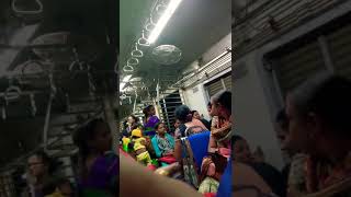 Crazy fight in Local train from Diva to Dombivali Slapping each other [upl. by Assele]