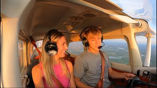 My Sisters First Flight in a Cessna 172 [upl. by Bille]